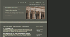 Desktop Screenshot of curranlawoffice.com